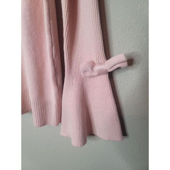 Karl Lagerfeld Paris NWT Women's Pink Cold Shoulder Sweater Size Small NEW t15 - Picture 4 of 7